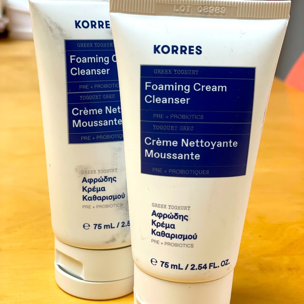 1 Korres Foaming Cream Cleanser **NEW, UNOPENED**